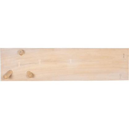 Branch Waterfall Console Table by Phillips Collection in off white and bleached. Made from wood, chamcha wood in a modern style.