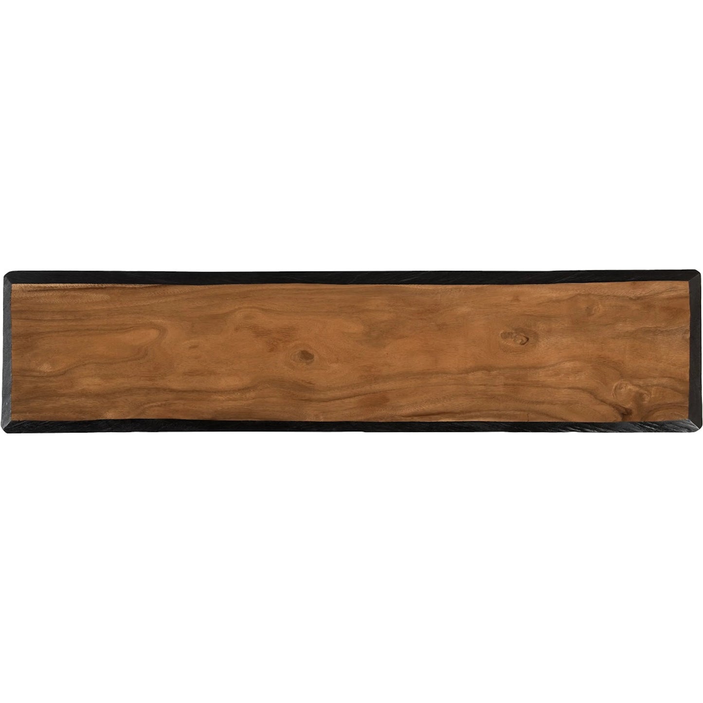 003 SI-2299734 | Additional Silo | Layered Console Table by Phillips Collection in black, brown. Made from wood, chamcha wood in a eclectic & global style.