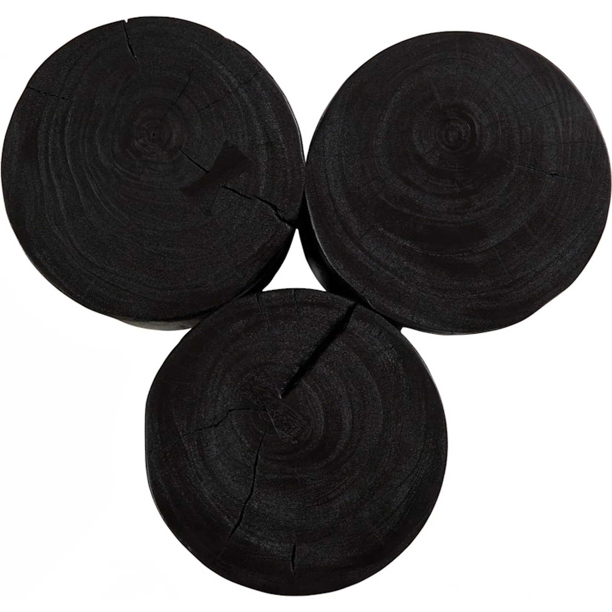 Triflora Side Table by Phillips Collection. Made from wood, chamcha wood in a transitional style.