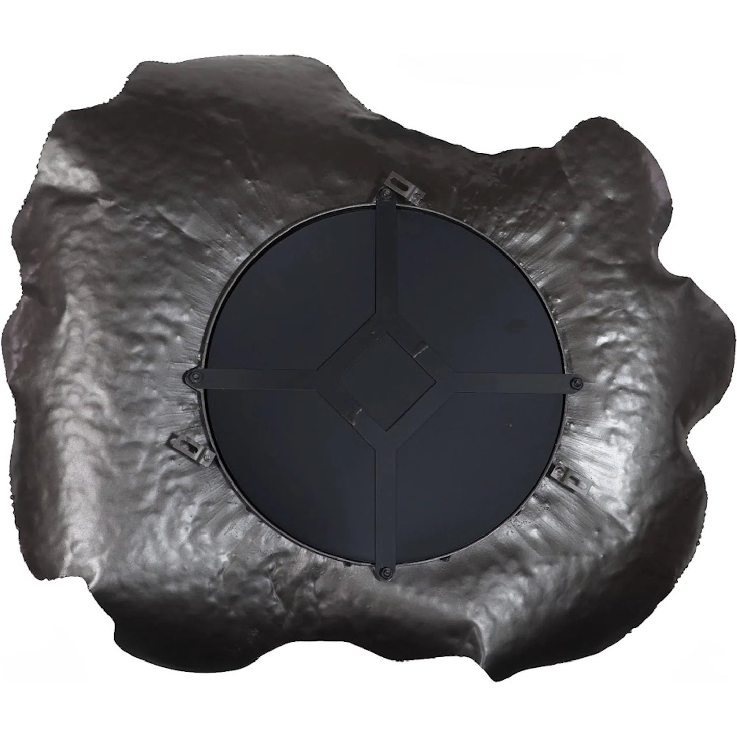 009 SI-2527610 | Additional Silo | Bloom Mirror by Phillips Collection in black, silver. Made from metal in a unique style.