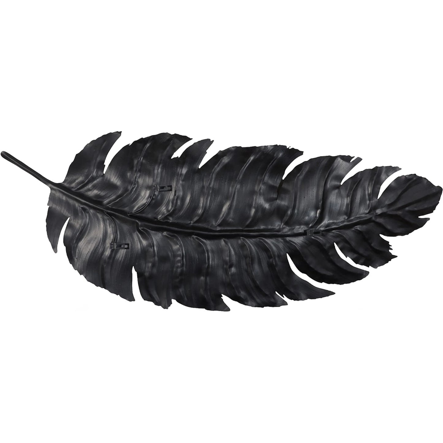008 SI-2527639 | Additional Silo | Feather Wall Decor by Phillips Collection in black and powder coat. Made from metal in a unique style.