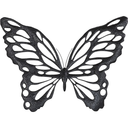 Butterfly Copper Wall Art by Phillips Collection in amber, black and copper, powder coat. Made from metal in a coastal style.