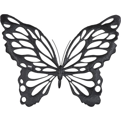 Butterfly Copper Wall Art by Phillips Collection in amber, black and copper, powder coat. Made from metal in a coastal style.