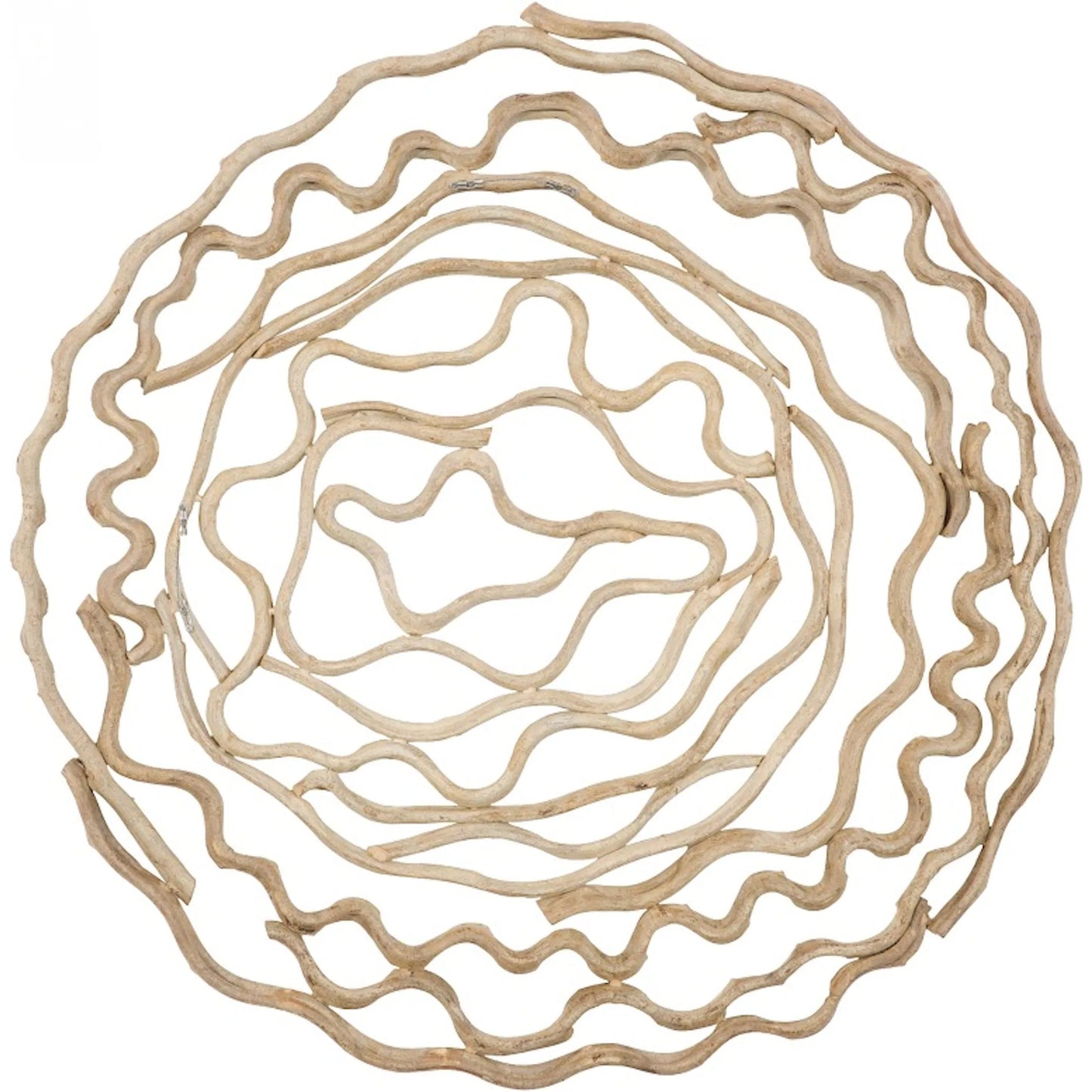 003 SI-2527723 | Additional Silo | Vine Wall Flower Bleached by Phillips Collection in bleached and natural. Made from wood in a unique style.