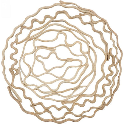 Vine Wall Flower Bleached by Phillips Collection in bleached and natural. Made from wood in a unique style.