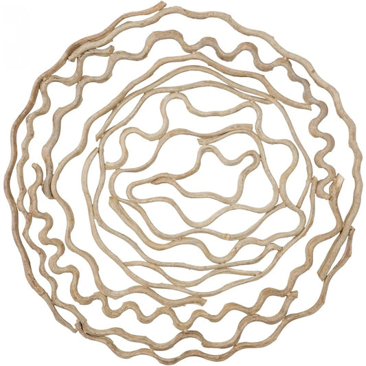 Vine Wall Flower Bleached by Phillips Collection in bleached and natural. Made from wood in a unique style.