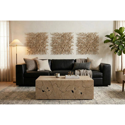 Vine Wall Tile by Phillips Collection. Made from wood in a modern style.