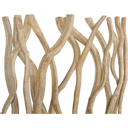 Vine Panel by Phillips Collection in brown and natural. Made from wood in a unique style.