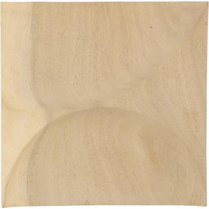 Curve Wall Tile Wave by Phillips Collection in bleached. Made from unique in a unique style.