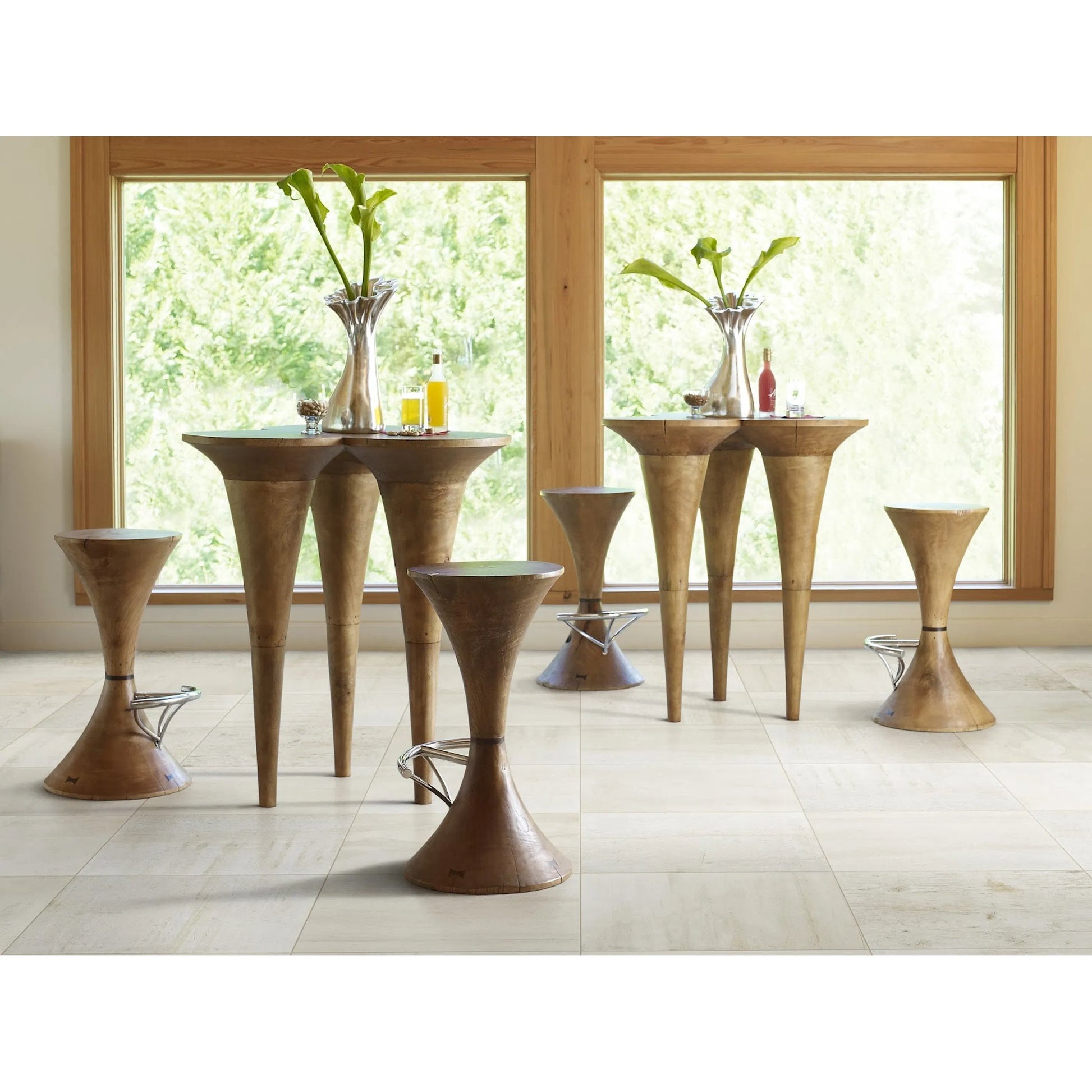Marley Bar Table by Phillips Collection. Made from unique in a modern style.