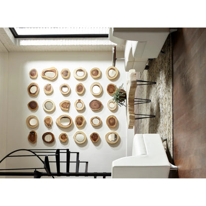 Chuleta Mirror by Phillips Collection in brown. Made from wood in a eclectic & global style.