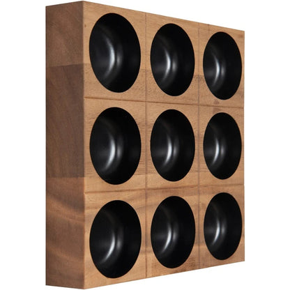 Puka Wall Tile by Phillips Collection. Made from wood, chamcha in a modern style.