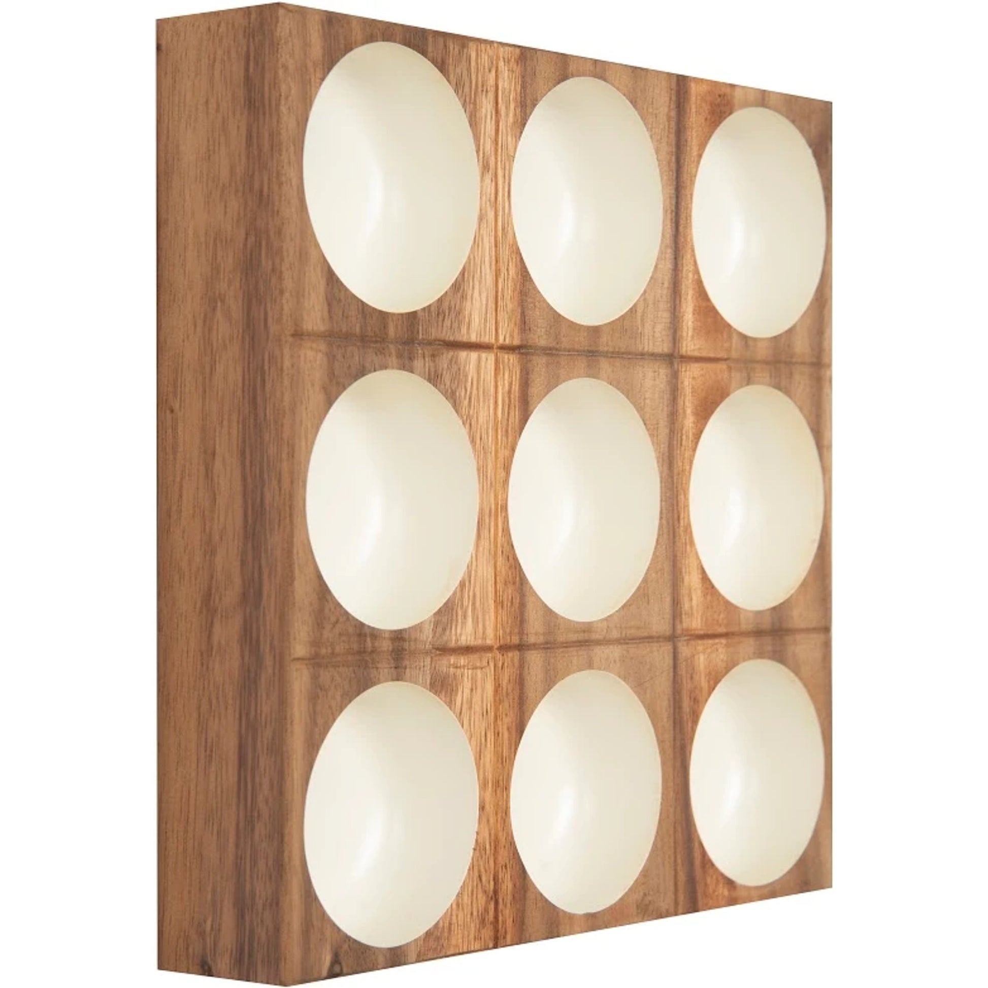Puka Wall Tile by Phillips Collection. Made from wood, chamcha in a modern style.