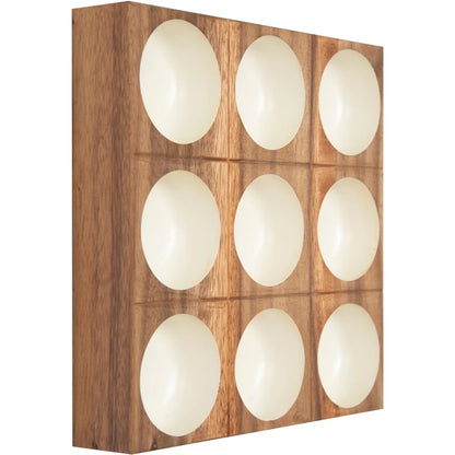 Puka Wall Tile by Phillips Collection. Made from wood, chamcha in a modern style.
