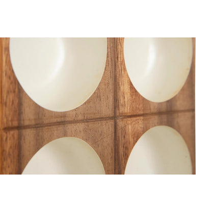 Puka Wall Tile by Phillips Collection. Made from wood, chamcha in a modern style.