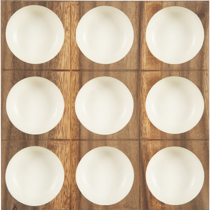 Puka Wall Tile by Phillips Collection. Made from wood, chamcha in a modern style.