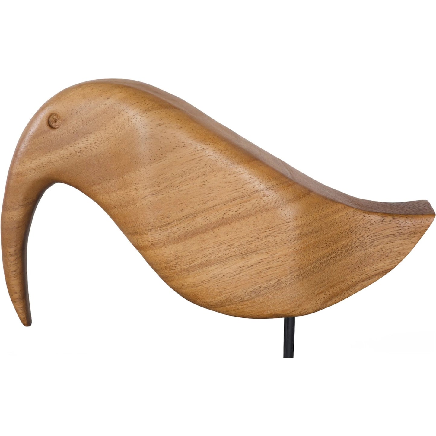 002 SR-820658 | Closeup | Natural Bird by Phillips Collection in brown. Made from wood in a eclectic & global style.