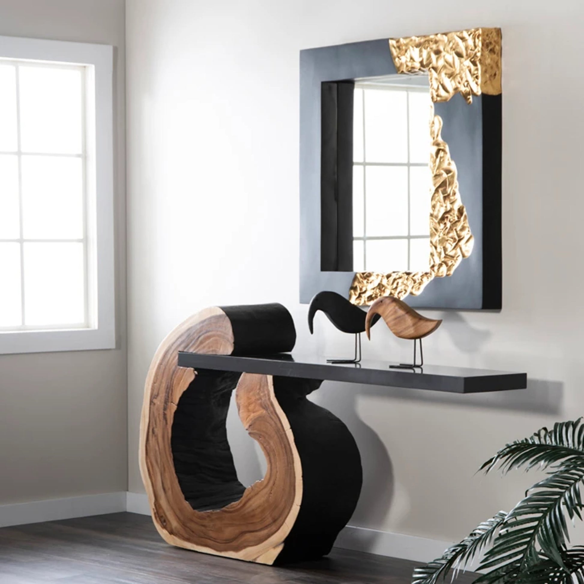 Natural Bird by Phillips Collection in brown. Made from wood in a eclectic & global style.