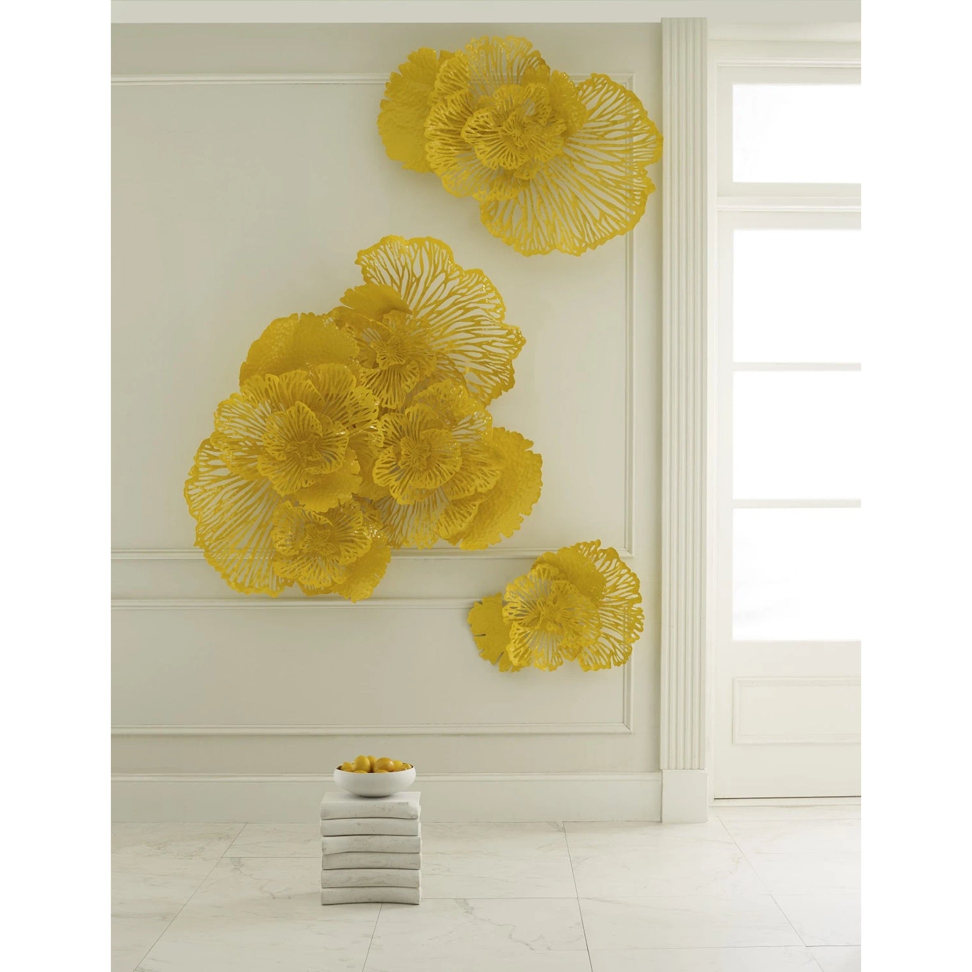 Flower Wall Art by Phillips Collection. Made from metal in a eclectic & global style.