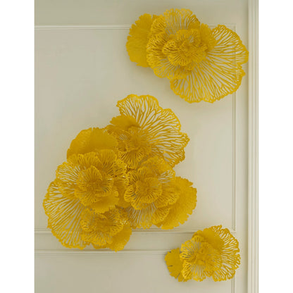 Flower Wall Art by Phillips Collection. Made from metal in a eclectic & global style.