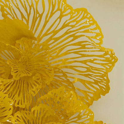 Flower Wall Art by Phillips Collection. Made from metal in a eclectic & global style.