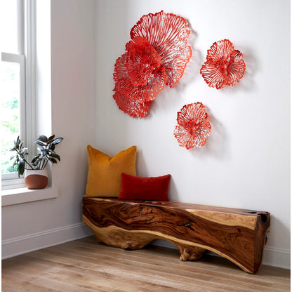 Flower Wall Art by Phillips Collection. Made from metal in a eclectic & global style.