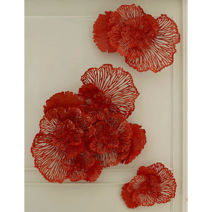 Flower Wall Art by Phillips Collection. Made from metal in a eclectic & global style.