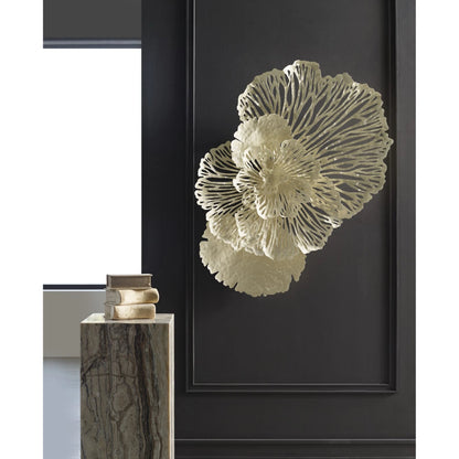 Flower Wall Art by Phillips Collection. Made from metal in a eclectic & global style.