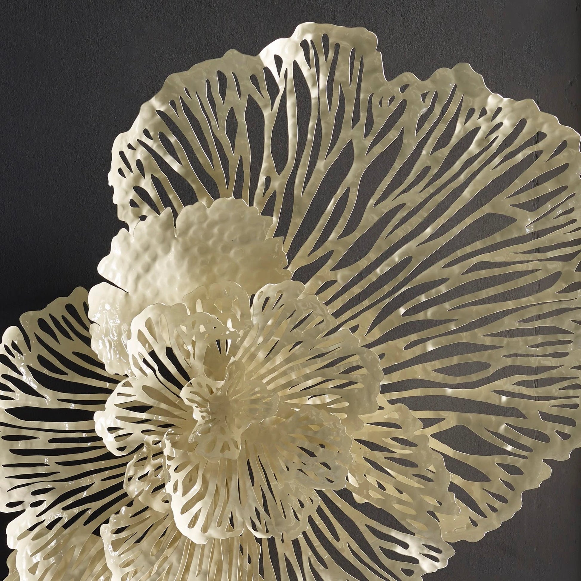 Flower Wall Art by Phillips Collection. Made from metal in a eclectic & global style.