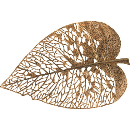 Birch Leaf Wall Art by Phillips Collection. Made from metal in a coastal style.