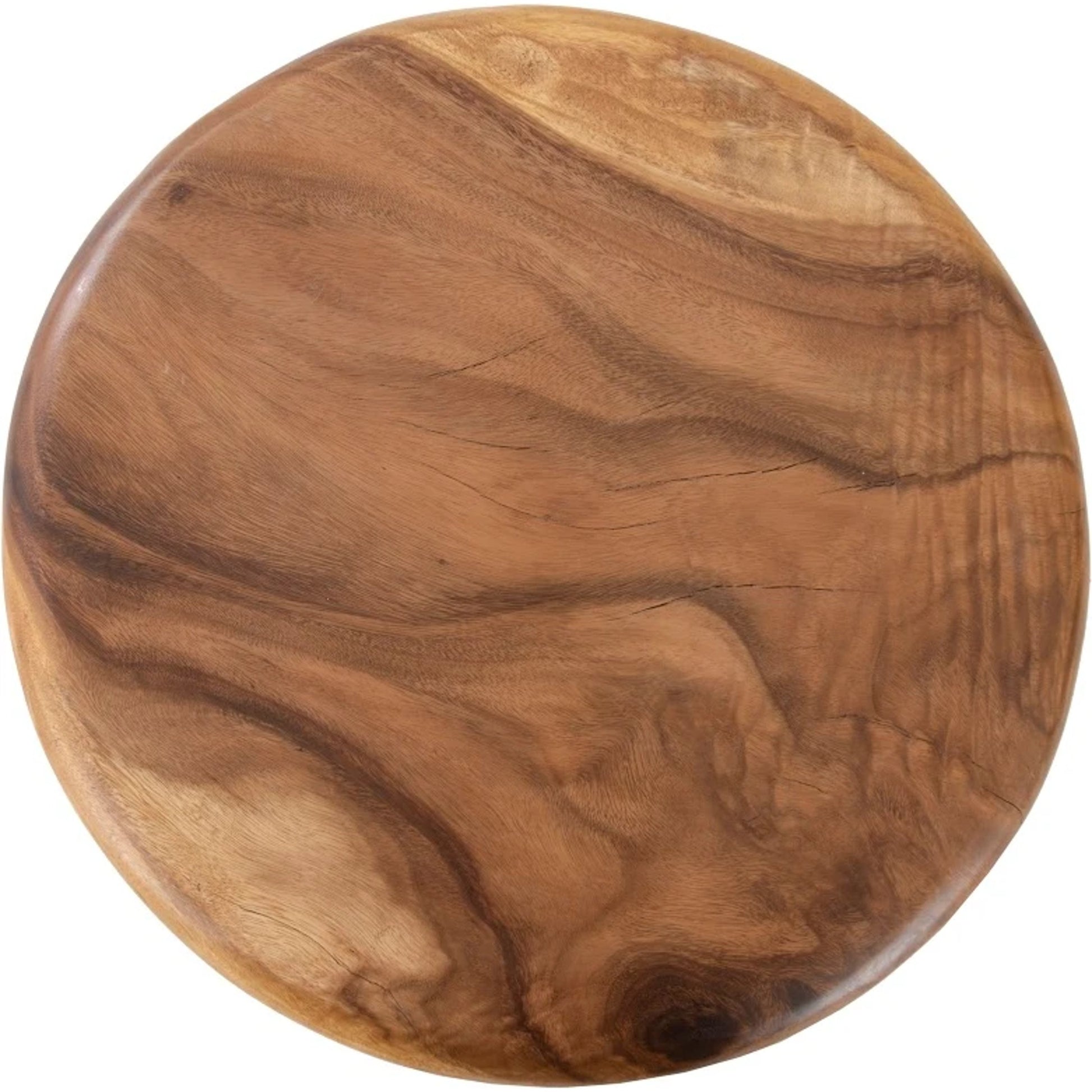Chamcha Wood Bar Table by Phillips Collection in natural, powder coat. Made from wood in a modern style.