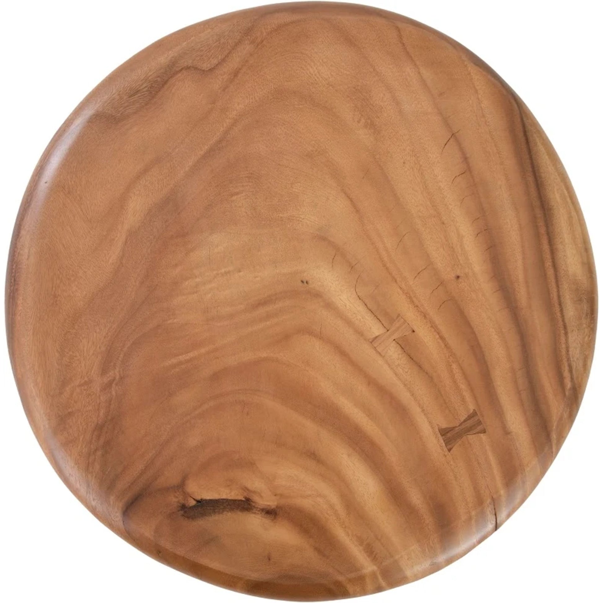 Chamcha Wood Bar Table by Phillips Collection in natural, powder coat. Made from wood in a modern style.