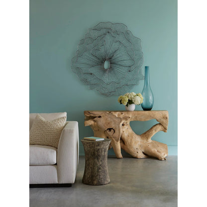 Drum Stool Mango Wood, Gray Stone by Phillips Collection in gray stone. Made from wood in a eclectic & global style.