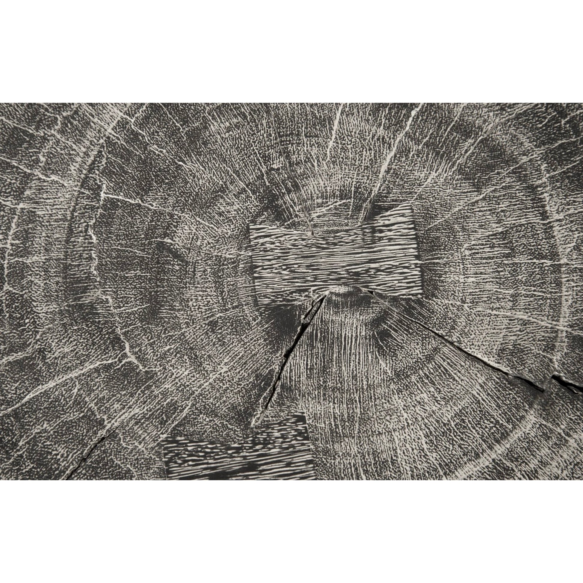 Chamcha Wood Stool by Phillips Collection in gray stone. Made from wood, chamcha in a eclectic & global style.