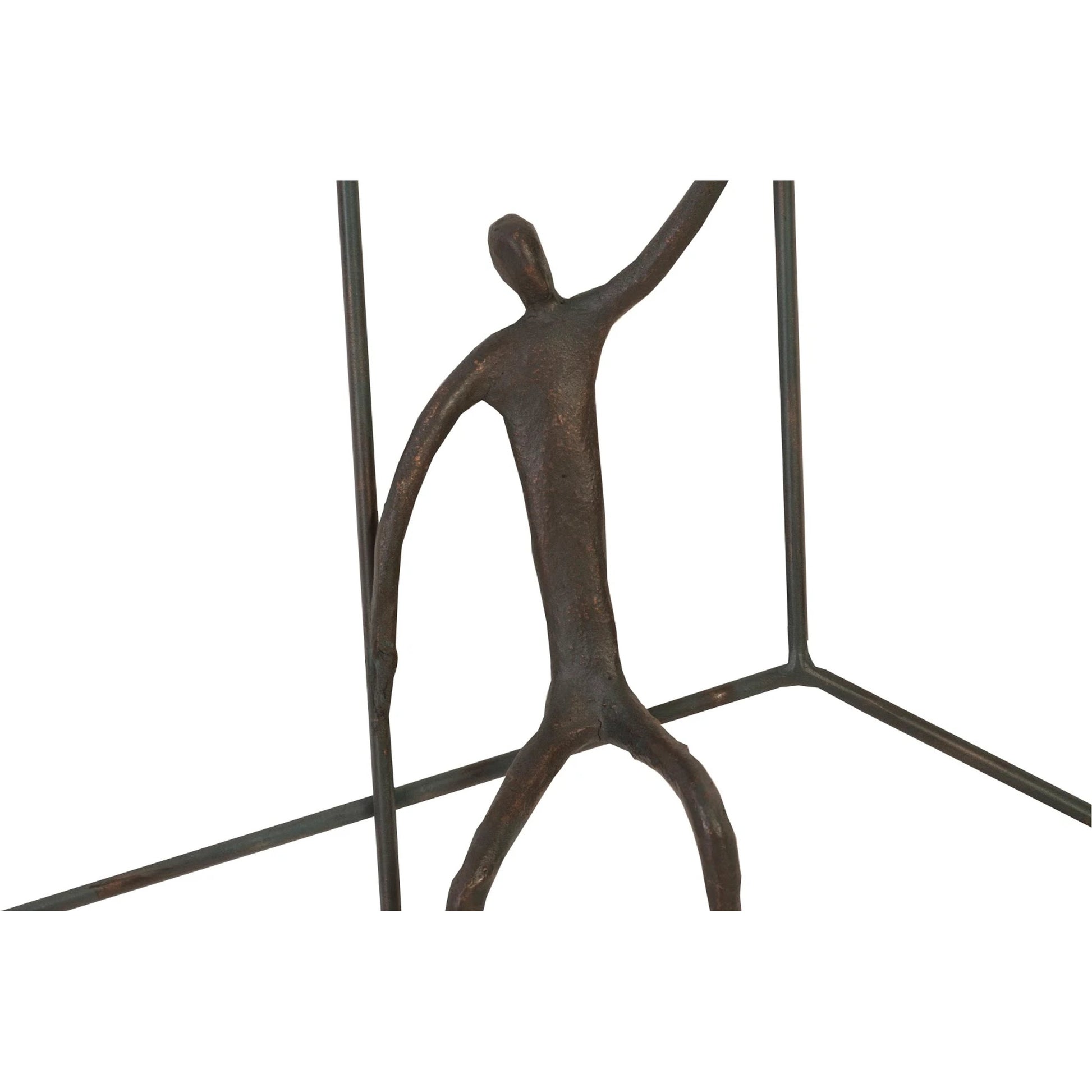 Perspective Rectangular Wall Art by Phillips Collection in brown. Made from metal in a eclectic & global style.