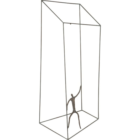 Perspective Rectangular Wall Art by Phillips Collection in brown. Made from metal in a eclectic & global style.