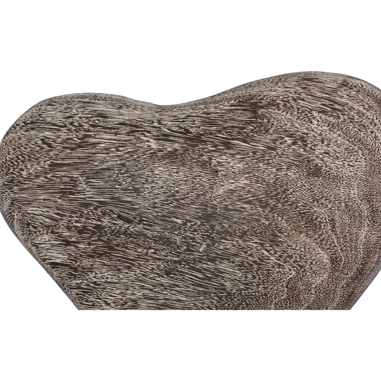 005 SR-820525 | Closeup | Heart Wall Tile by Phillips Collection in gray and gray stone. Made from wood in a eclectic & global style.