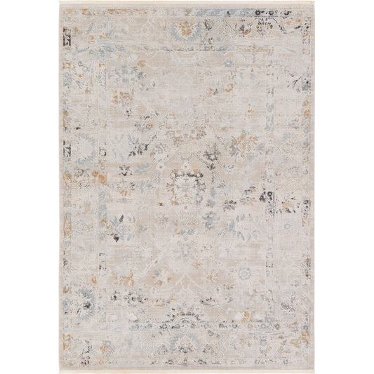 Thalia THA02 Rug by Jaipur Living in gray, cream. Made from 85% polyester, 15% polypropylene in a unique style.