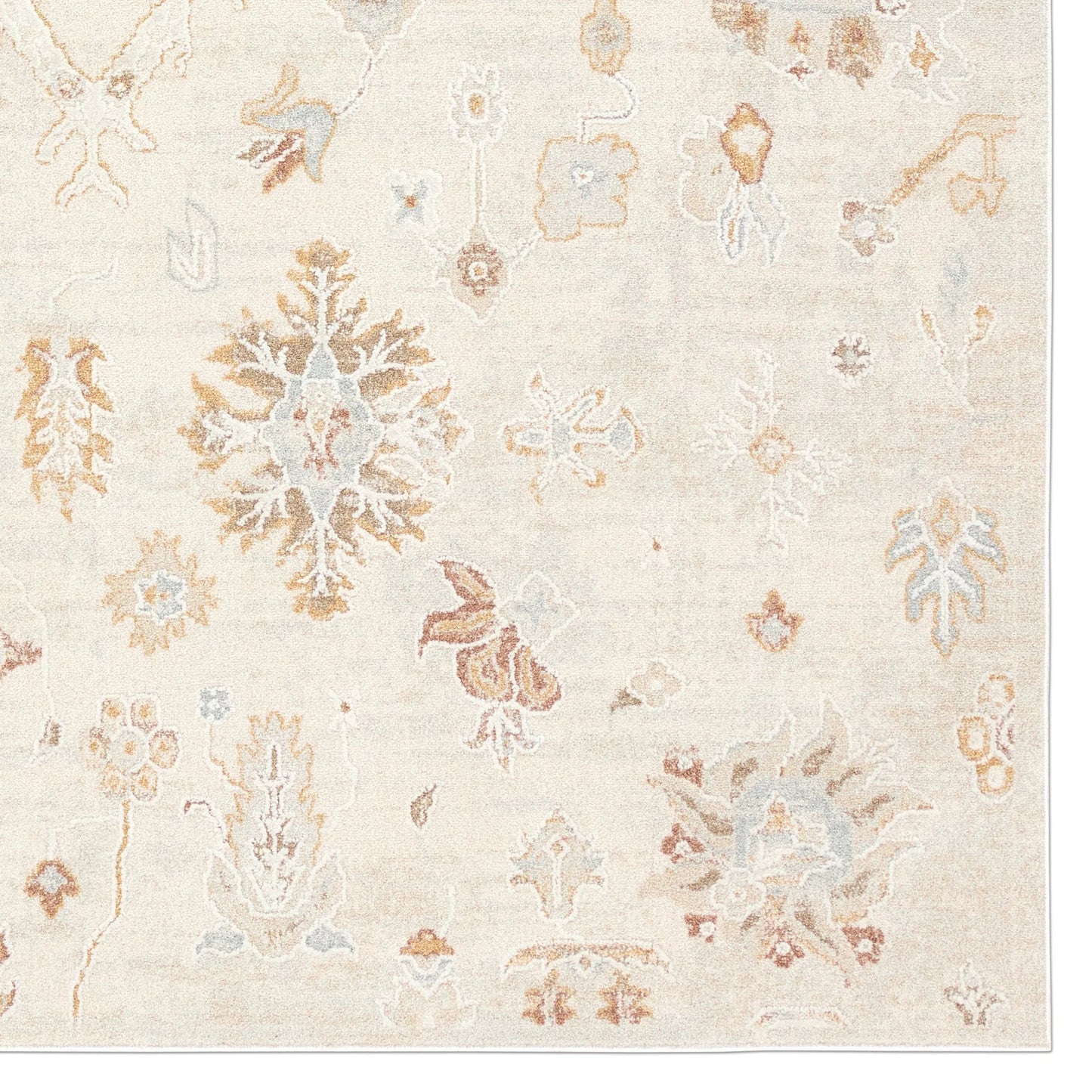 002 SI-2355066,SI-2355067,SI-2355068,SI-2355069,SI-2355070,SI-2386481 | Closeup | Thalia THA07 Rug by Jaipur Living in ivory. Made from 94% polyester 6% polypropylene in a unique style.