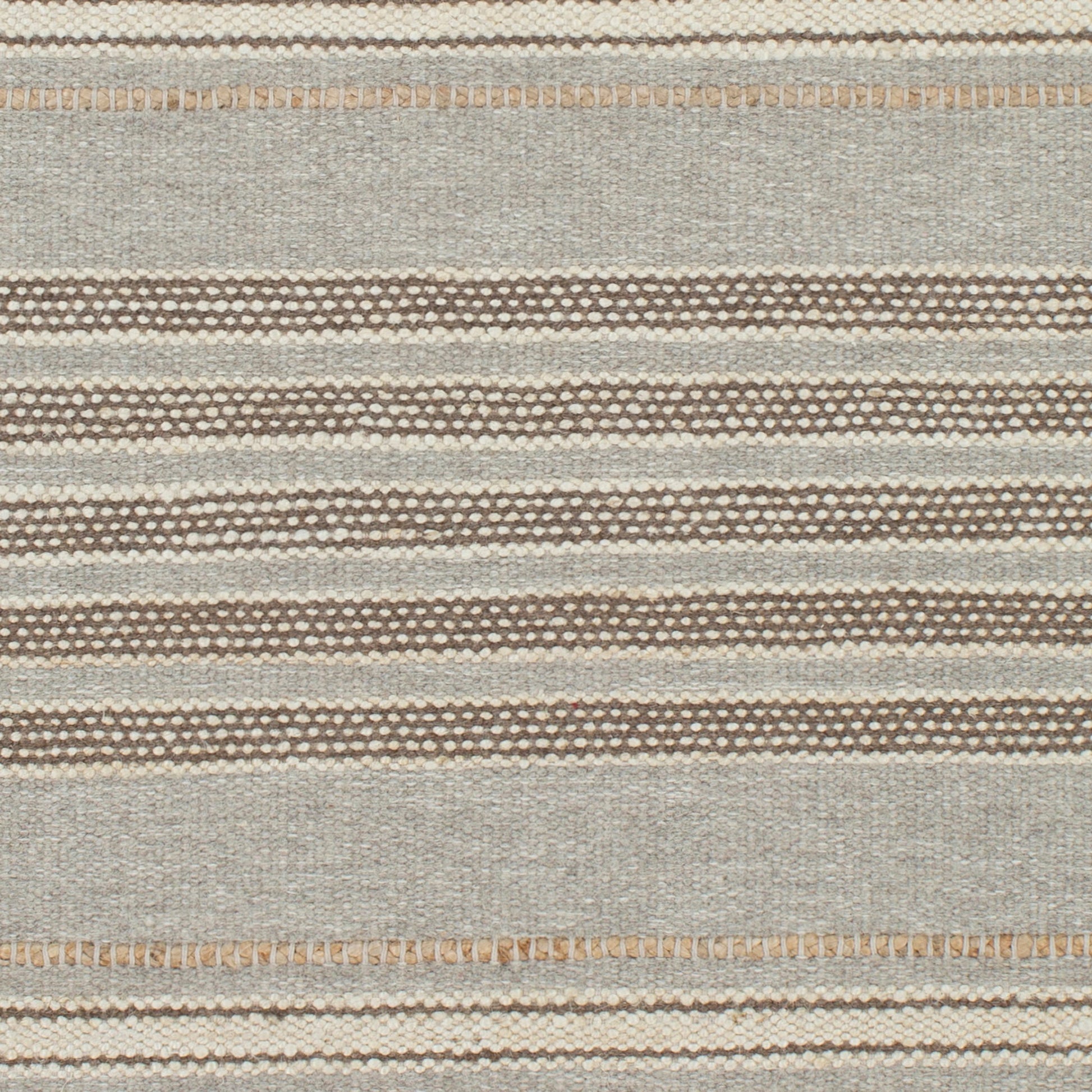 Thebes Rug - 23251 by Surya in medium gray, cream, charcoal, beige. Made from 70% wool, 30% jute in a unique style.