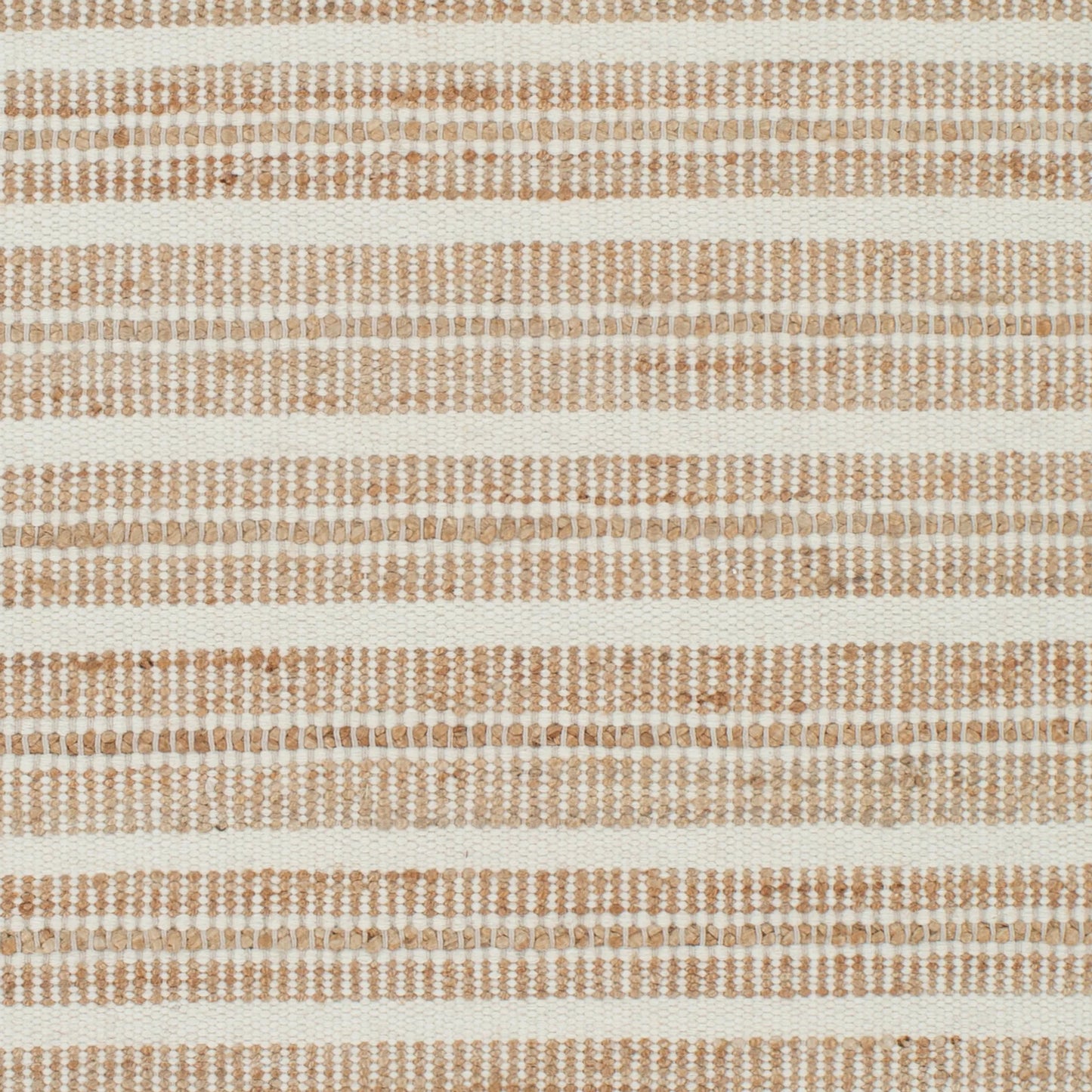 005 SR-754654,SR-754655 | Closeup | Thebes Rug - 23252 by Surya in beige, tan, cream. Made from 55% jute, 45% wool in a unique style.