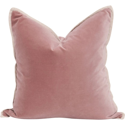 The Not So Basic 22" Essential Pillow (Set of 2) by Essentials For Living. Made from 96% polyester - 4% acrylic fabric, top grain leather, down in a modern style.