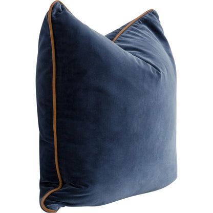 The Not So Basic 22" Essential Pillow (Set of 2) by Essentials For Living. Made from 96% polyester - 4% acrylic fabric, top grain leather, down in a modern style.