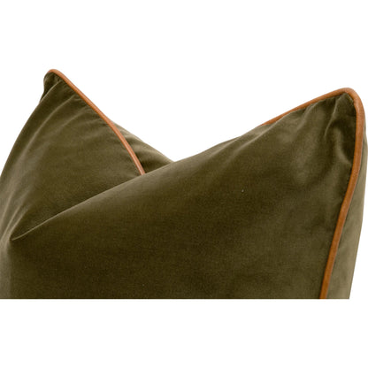 The Not So Basic 22" Essential Pillow (Set of 2) by Essentials For Living. Made from 96% polyester - 4% acrylic fabric, top grain leather, down in a modern style.