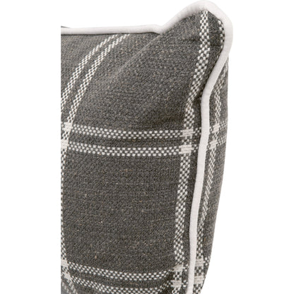 The Not So Basic 34" Essential Lumbar Pillow (Set of 2) by Essentials For Living in performance walden smoke, livesmart machale-ivory. Made from 71% polyester - 13% acrylic/9% linen - 7% cotton fabric, 100% polyester fabric, down