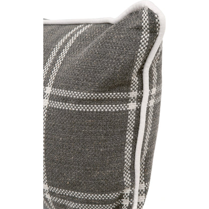 The Not So Basic 34" Essential Lumbar Pillow (Set of 2) by Essentials For Living in performance walden smoke, livesmart machale-ivory. Made from 71% polyester - 13% acrylic/9% linen - 7% cotton fabric, 100% polyester fabric, down in a 