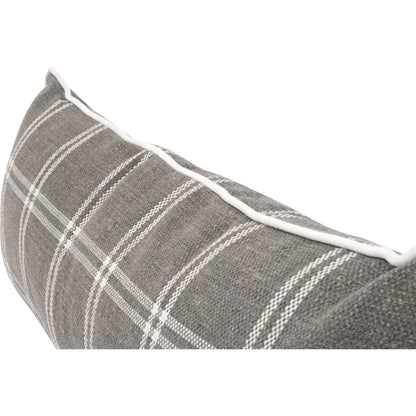 The Not So Basic 34" Essential Lumbar Pillow (Set of 2) by Essentials For Living in performance walden smoke, livesmart machale-ivory. Made from 71% polyester - 13% acrylic/9% linen - 7% cotton fabric, 100% polyester fabric, down in a 