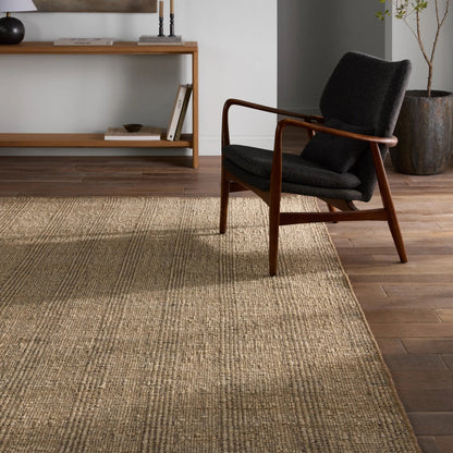 Thatcher Almaz Rug by Jaipur Living in tan. Made from 80% jute, 20% cotton in a unique style.
