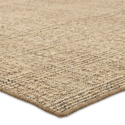 Thatcher Almaz Rug by Jaipur Living in tan. Made from 80% jute, 20% cotton in a unique style.