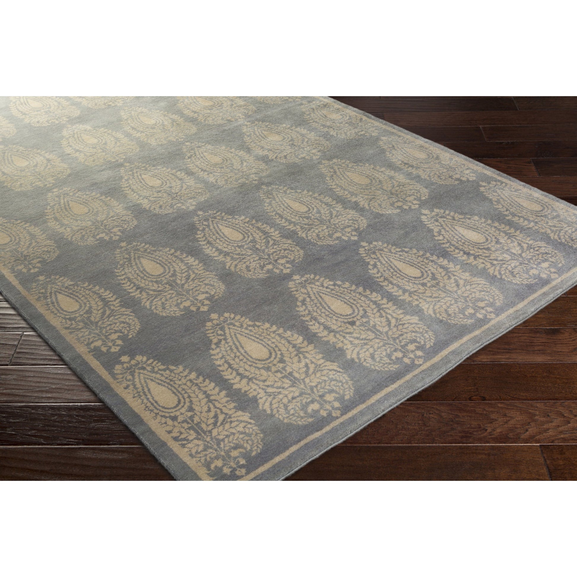 Thompson THP-1002 Indoor/Outdoor Rug by Surya in gray, taupe. Made from 100% wool in a unique style.